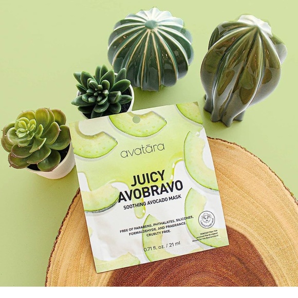 3 Face Mask Bundle Avatara Avobravo Soothing Face Mask anti aging - Picture 1 of 7